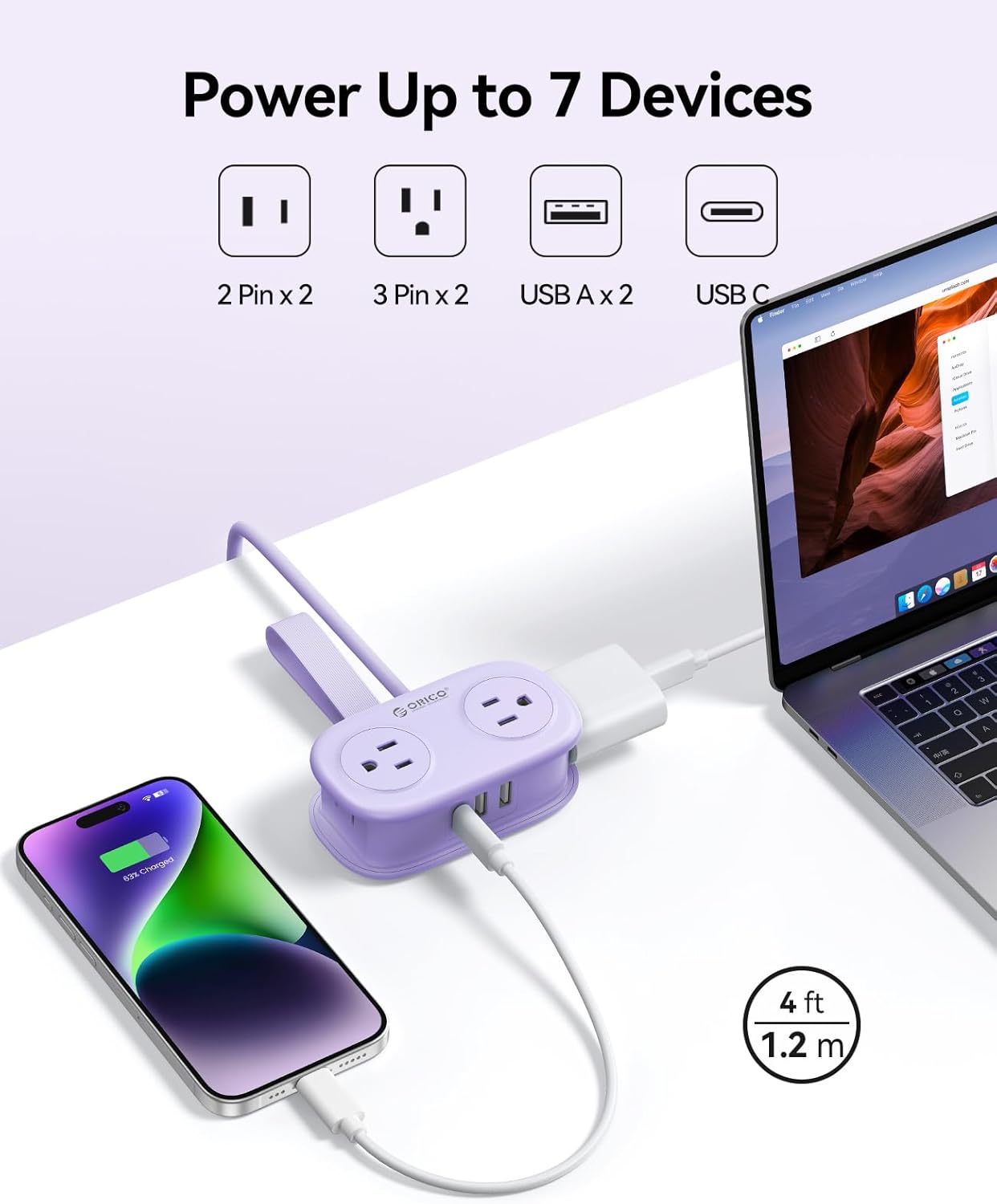 Talora™ Travel Power Strip
